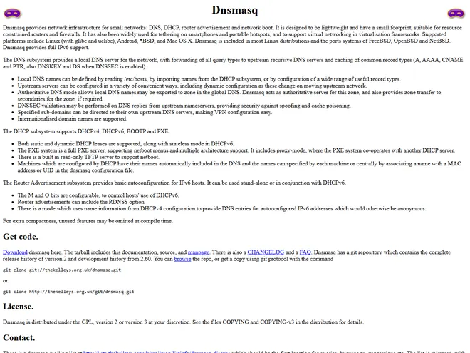 Screenshot of thekelleys.org.uk